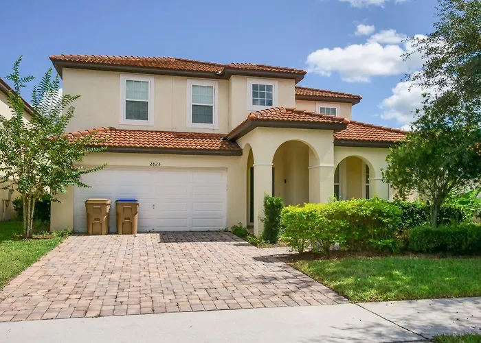5Br 5 Bath Pvt Home Pool Bbq 11Min Disney 2744Ft